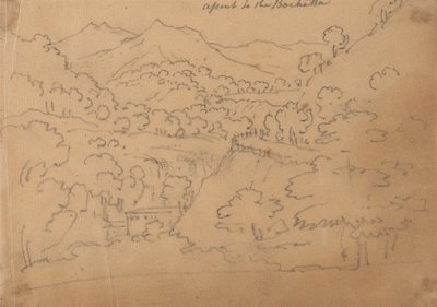 Ascent to the Bochetta by John Robert Cozens
